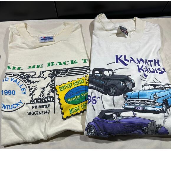 Vintage T-shirt 5 pack!! Extra Large and Large Sizes. All Vintage In good condi - Picture 2 of 3